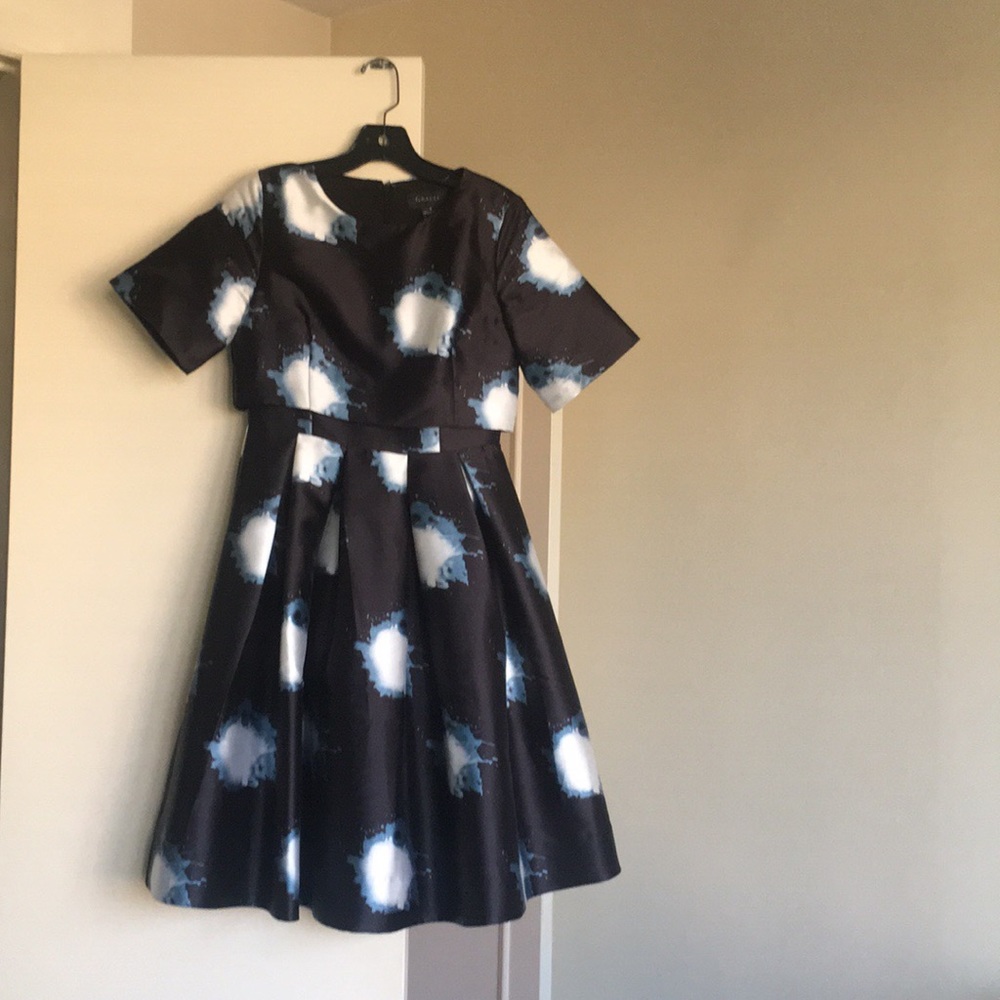 Gracia luxury couture midi dress